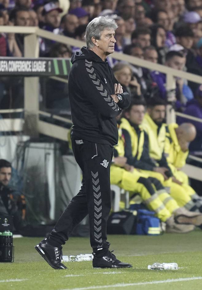 마누엘 펠레그리니 레알 베티스 감독.    피렌체 | AP연합뉴스