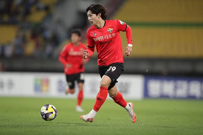 강원FC 이지호. 프로축구연맹 제공