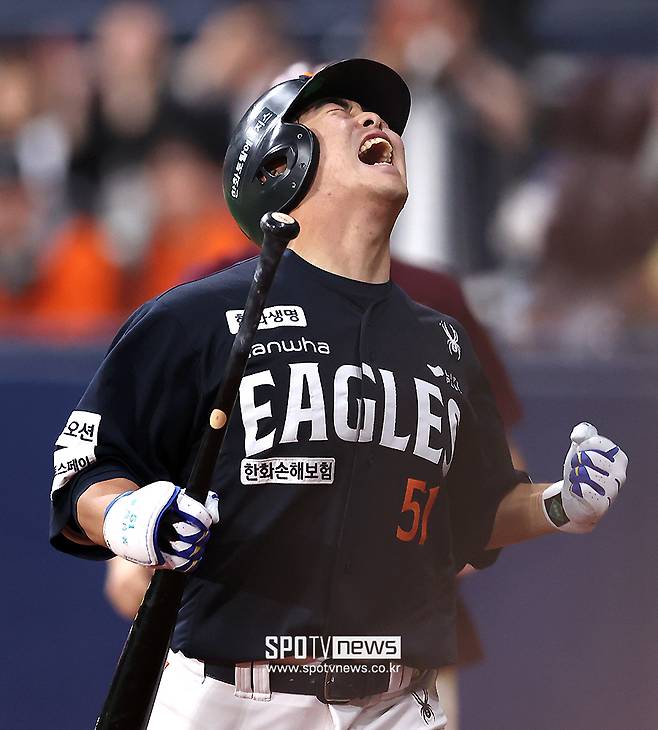 ▲ 문현빈이 기뻐하고 있다 ⓒ 곽혜미 기자