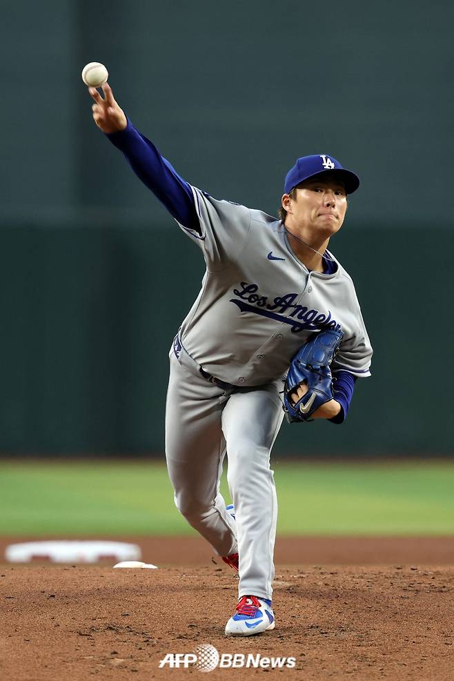 LA 다저스 투수 야마모토 요시노부. /AFPBBNews=뉴스1