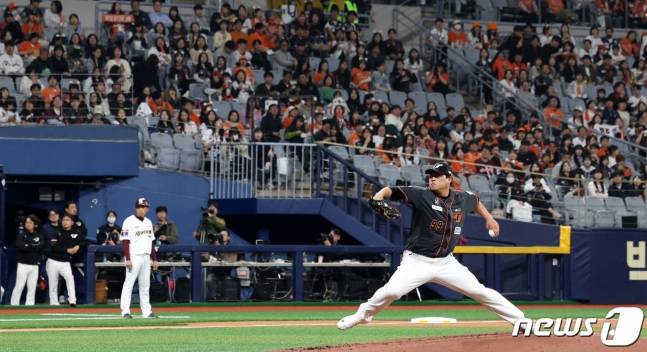 한화-키움 경기가 열린 고척스카이돔. /사진=뉴스1 제공