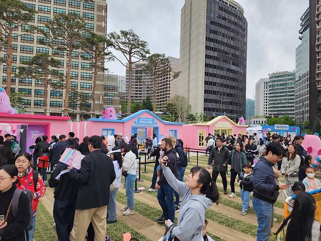 서울시 캐릭터 '해치' 팬파티 성황…6일간 4만여명 찾아 [서울시 제공. 재판매 및 DB 금지]