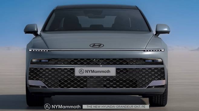 신형 그랜저 예상도