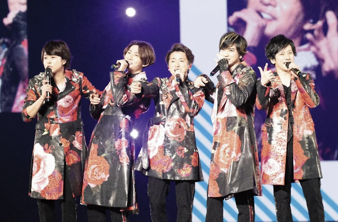 일본 5인조 그룹 아라시. 아라시 인스타그램.