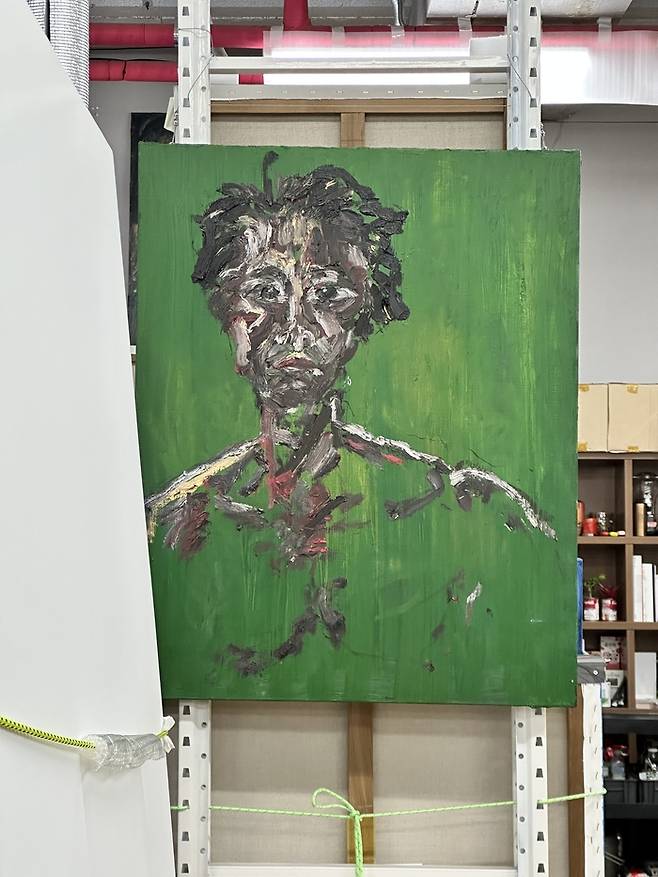 박신양의 ‘자화상3 (2017년)’ / 사진=권효정 여행+ 기자