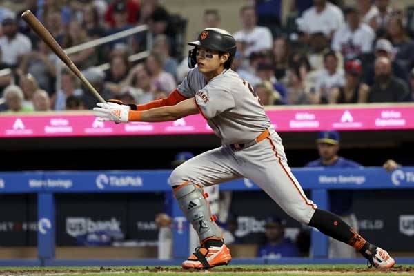 이날 이정후는 타석에서 많은 것을 보여주지 못했다. 사진= AP= 연합뉴스 제공