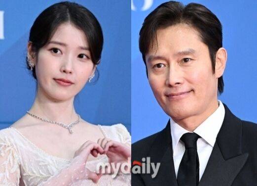 가수 겸 배우 아이유(왼쪽), 배우 이병헌 / 마이데일리