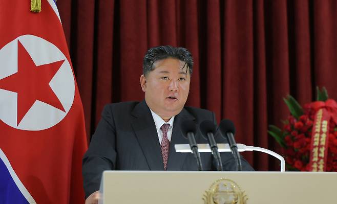 김정은 북한 국무위원장. 연합뉴스