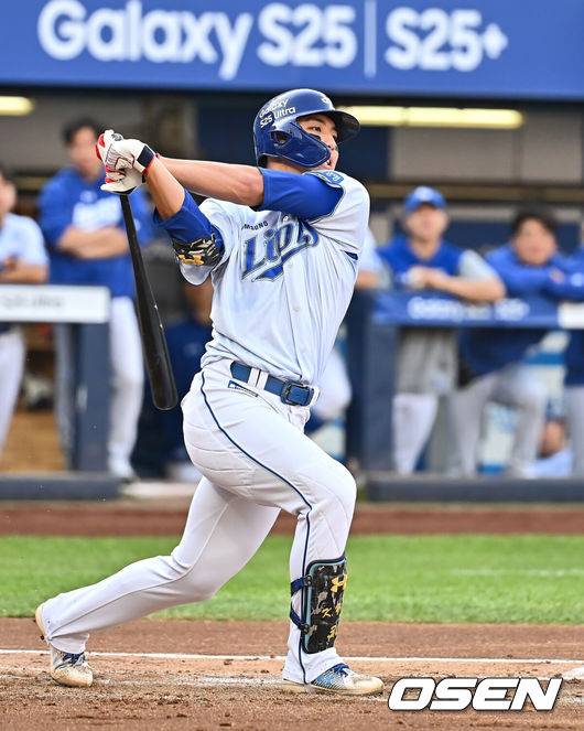 [OSEN=대구, 이석우 기자] 삼성 라이온즈 김영웅 027 2025.04.26 / foto0307@osen.co.kr
