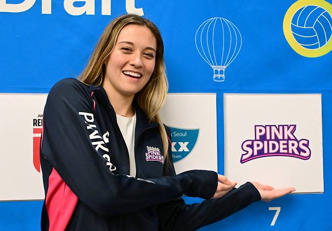 레베카 라셈. /사진=한국배구연맹(KOVO) 제공