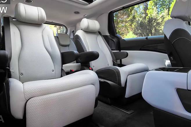 기아 신형 카니발 실내 예상도