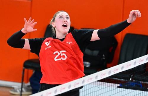 현대건설이 지명한 가이스버거 [한국배구연맹 제공. 재판매 및 DB금지]