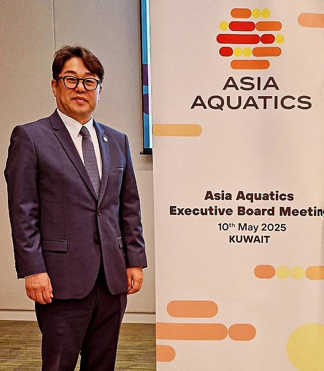 정창훈 대한수영연맹 회장. (대한수영연맹 제공)