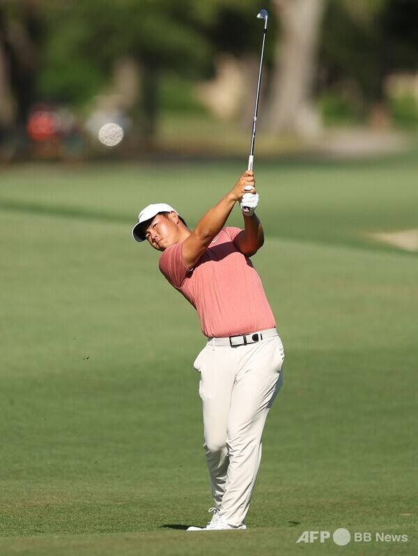 2025년 미국프로골프(PGA) 투어 원플라이트 머틀비치 클래식에 출전한 김주형 프로. 사진제공=ⓒAFPBBNews = News1