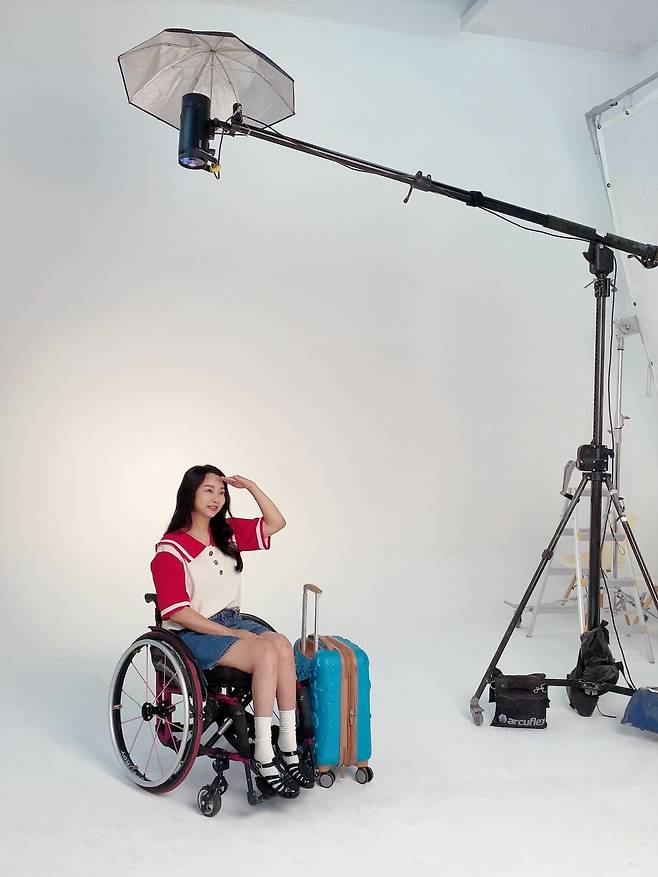 모주영씨는 수년째 유니버설 패션 브랜드의 앰배서더로 활약하고 있다. 모주영 제공