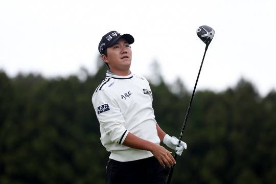 옥태훈의 2라운드 경기 모습. 사진[연합뉴스]