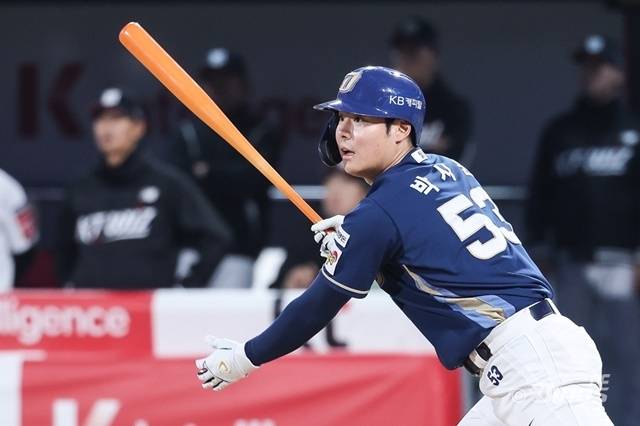 NC 박시원은 11일 두산 더블헤더 1차전에서 좋은 타격감을 뽐냈다. 사진=NC 제공