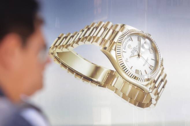 11일 서울의 한 백화점 명품관. [연합]