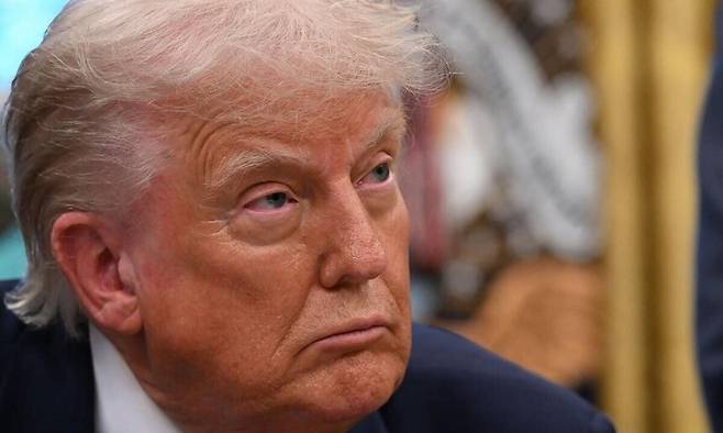 도널드 트럼프 미국 대통령. AFP연합뉴스