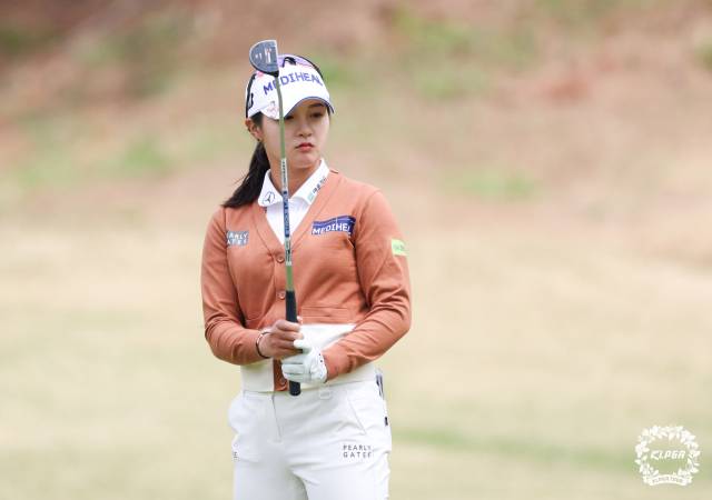 JLPGA 살롱파스 컵에서 공동 8위에 오른 박현경. 사진 제공=KLPGA