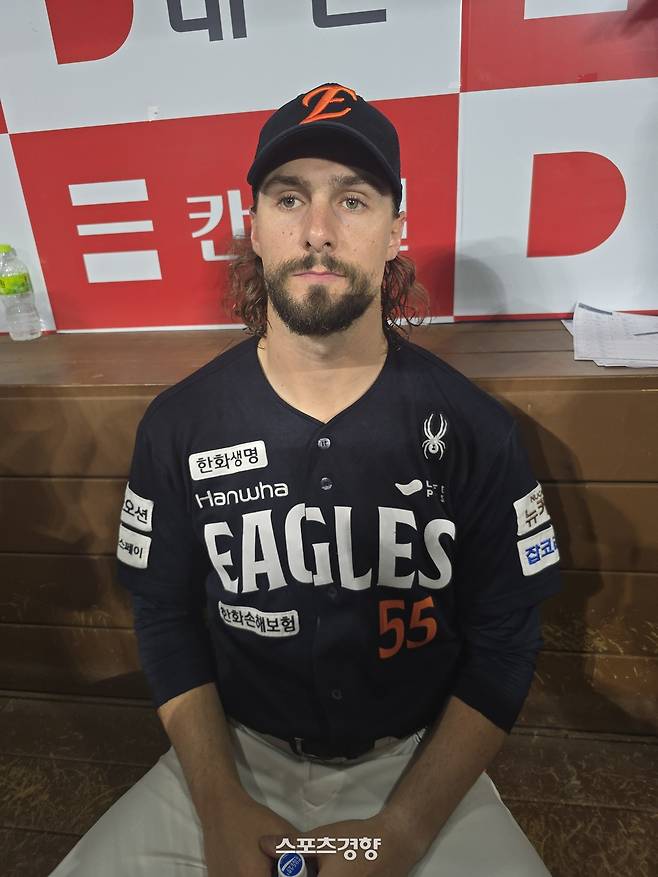 한화 라이언 와이스. 이두리 기자