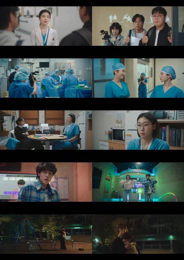 ▲ 10일 방송된 tvN&nbsp;토일드라마&nbsp;'언젠가는 슬기로울 전공의생활' 장면들. 방송화면 캡처