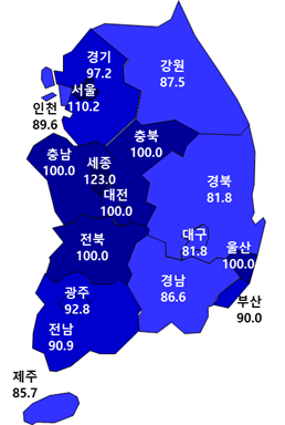 2025년 5월 아파트 입주전망지수. 주택산업연구원 제공