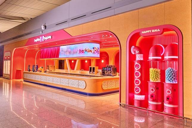 SPC 배스킨라빈스의 인천국제공항 제1여객터미널에 특화매장. / 사진=SPC