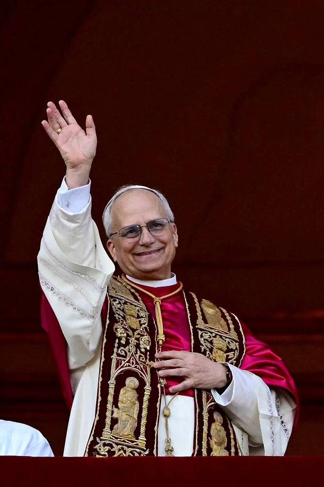 레오 14세 신임 교황(사진=AFP)