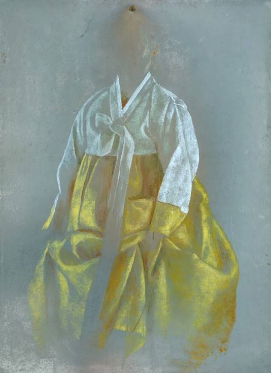 헬레나 파라다 김, 'A Sister' 2025, Oil on Aluminium, 40 x 30cm (초이앤초이 갤러리 제공)