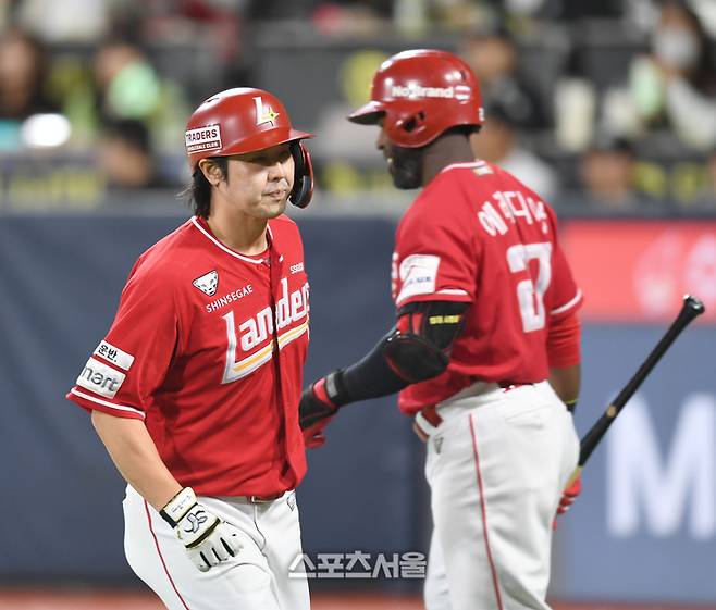 SSG가 완전체 타선을 앞두고 있다. 이르면 오는 6월3일 완성된다. 수원 | 최승섭기자 thunder@sportsseoul.com