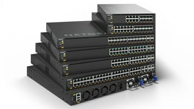 AV·IT 네트워크를 위한 넷기어 M4350 시리즈. (사진=넷기어)