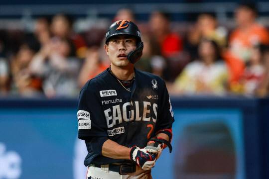 지난 10일 키움 히어로즈와의 원정경기에 나선 심우준. 한화이글스 제공