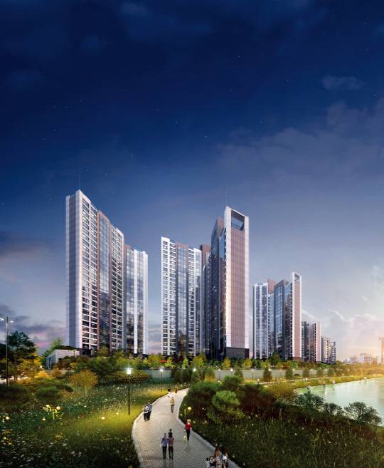 광진 한강 그랜드파크 투시도