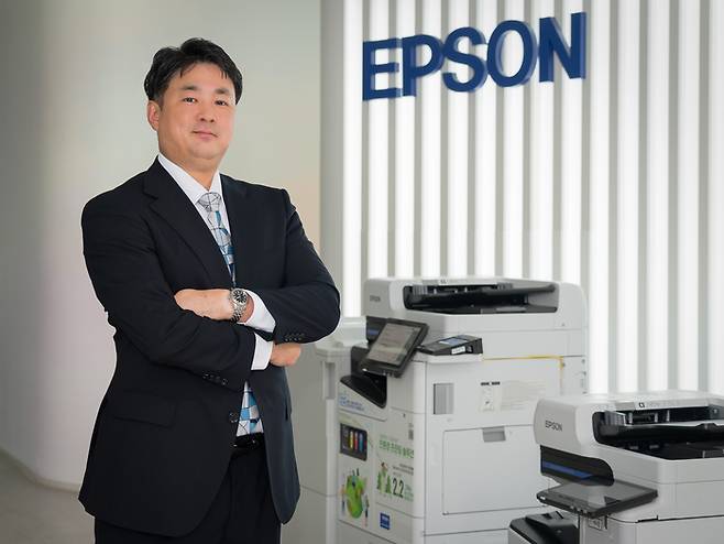 모로후시 준(Morofushi Jun·諸伏 淳) 한국엡손 신임 대표.