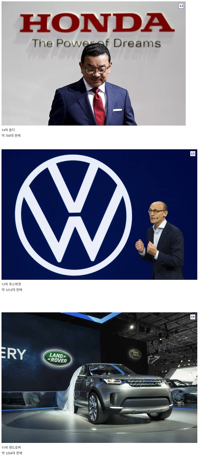 image.png 올해 수입차 브랜드 판매량 순위