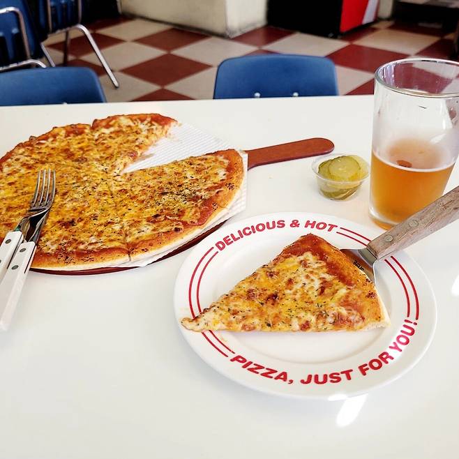 실시간 노총각 치즈피자