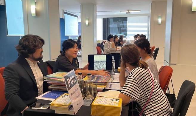 지난해 스페인에서 열린 '찾아가는 도서전'. 문화체육관광부 제공