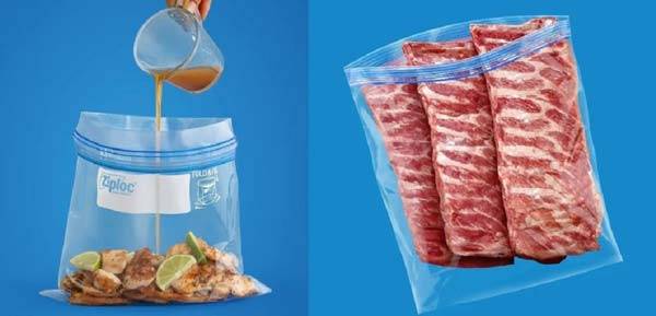 집록(Ziploc) 지퍼백 사진./사진=SC존슨앤드선 사이트 캡처