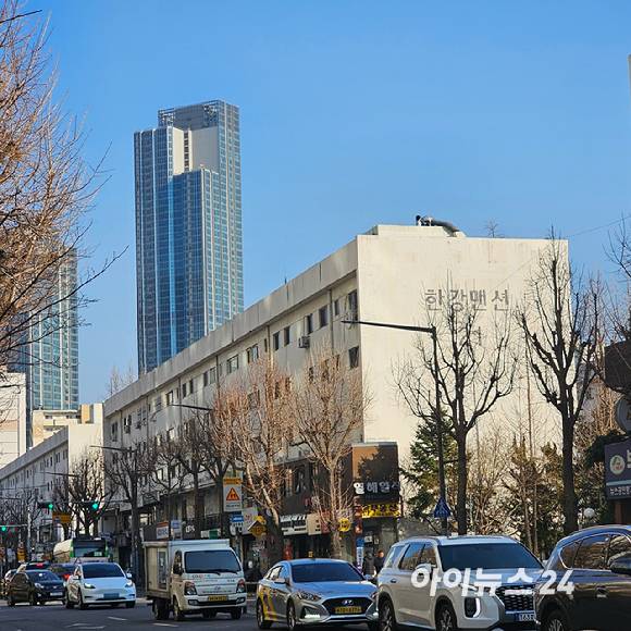 이촌동 한강맨션 [사진=이효정 기자 ]