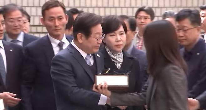 이재명 더불어민주당 대선 후보. (SBS 캡처)