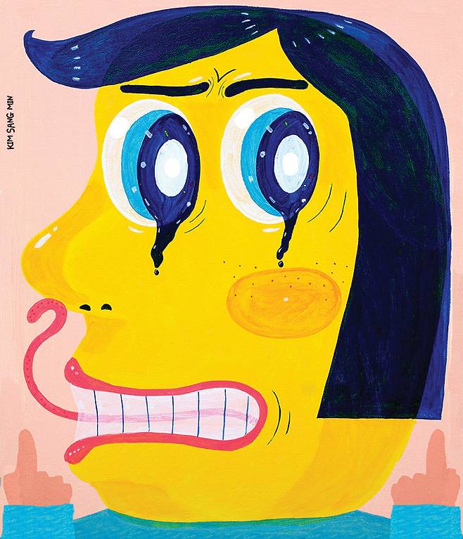 캔버스에 아크릴(38×45㎝)