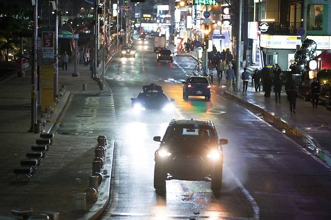 Marvel Studio's "Black Panther" (2018) being filmed in Gwangalli, Busan (Walt Disney Company Korea)