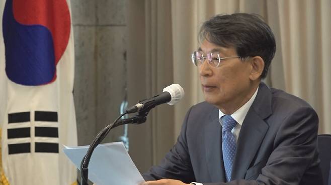 미래목회포럼 5월 정기포럼에서 강연하는 한헌수 총장. 숭실사이버대 제공