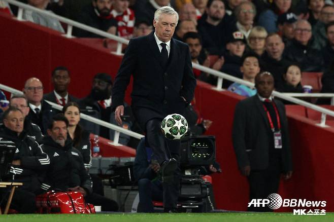 카를로 안첼로티 감독. 사진=AFPBBNews=News1