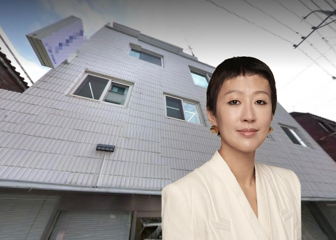 지난해 9월 방송인 홍진경이 매수한 서울 광진구 자양동 근린생활시설. [네이버지도 거리뷰·홍진경 공식 인스타그램 갈무리]