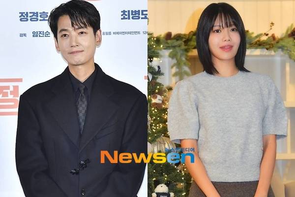 왼쪽부터 정경호 최수영/뉴스엔DB