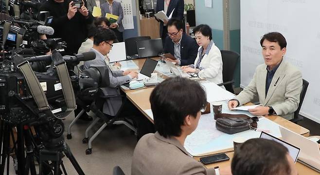 [춘천=뉴시스] 12일 강원특별자치도(도지사 김진태)는 제21대 대통령선거 선거운동이 5월 12일(월)부터 본격 개시됨에 따라, 공정하고 투명한 선거를 위해 전방위적 선거 지원 체계를 본격 가동한다 고 밝혔다. 강원특별자치도 제공. *재판매 및 DB 금지