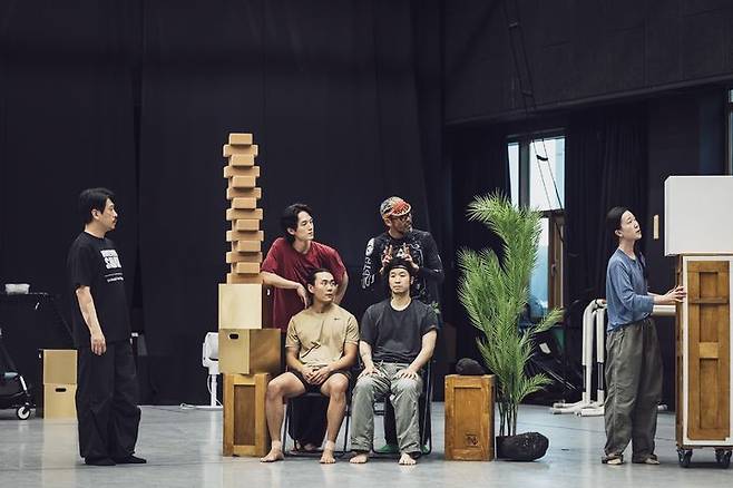 국립현대무용단 '우리는 움직일 수밖에 없었다' 연습 장면 (사진=국립현대무용단 제공) *재판매 및 DB 금지