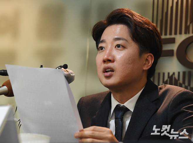 개혁신당 이준석 대선후보. 황진환 기자